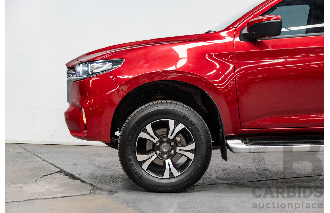 10/2021 Mazda BT-50 XTR (4x4) TF MY21 4d Dual Cab Red Volcano Turbo Diesel 3.0L