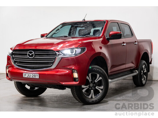 10/2021 Mazda BT-50 XTR (4x4) TF MY21 4d Dual Cab Red Volcano Turbo Diesel 3.0L