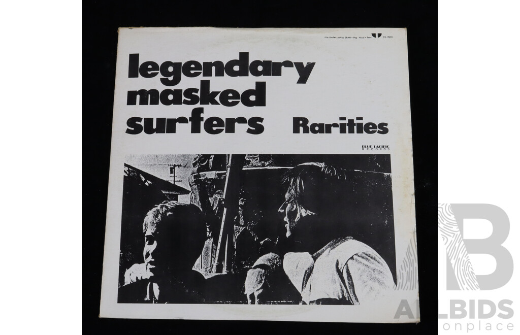 Legendary Masked Surfers Rarities, Blue Pacific Records, Vinyl LP Record