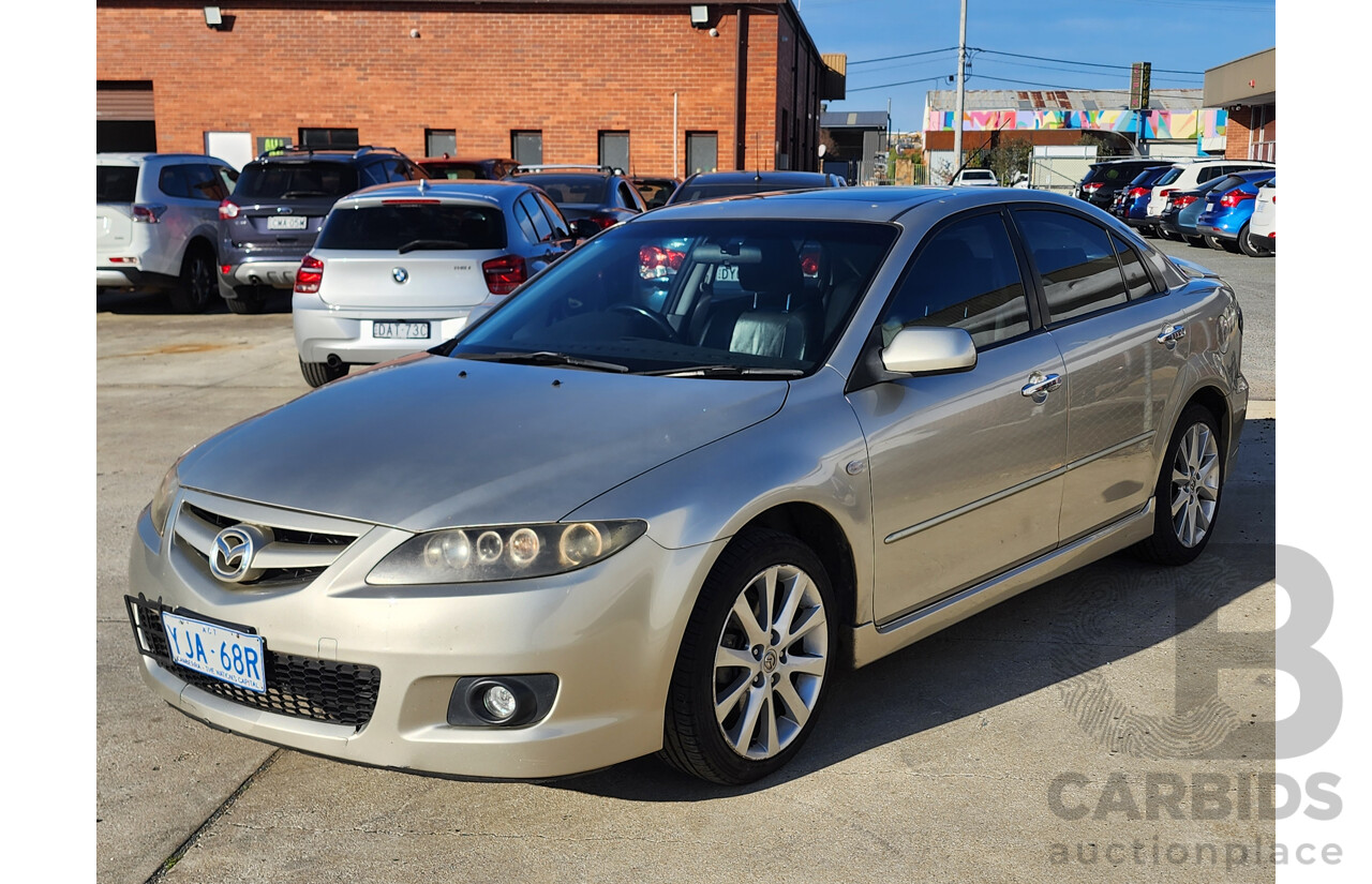 7/2007 Mazda Mazda6 Luxury Sports GG 05 UPGRADE 5d Hatchback Gold 2.3L