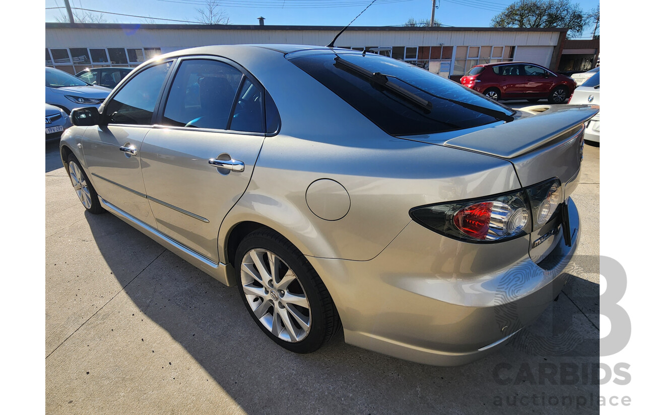 7/2007 Mazda Mazda6 Luxury Sports GG 05 UPGRADE 5d Hatchback Gold 2.3L