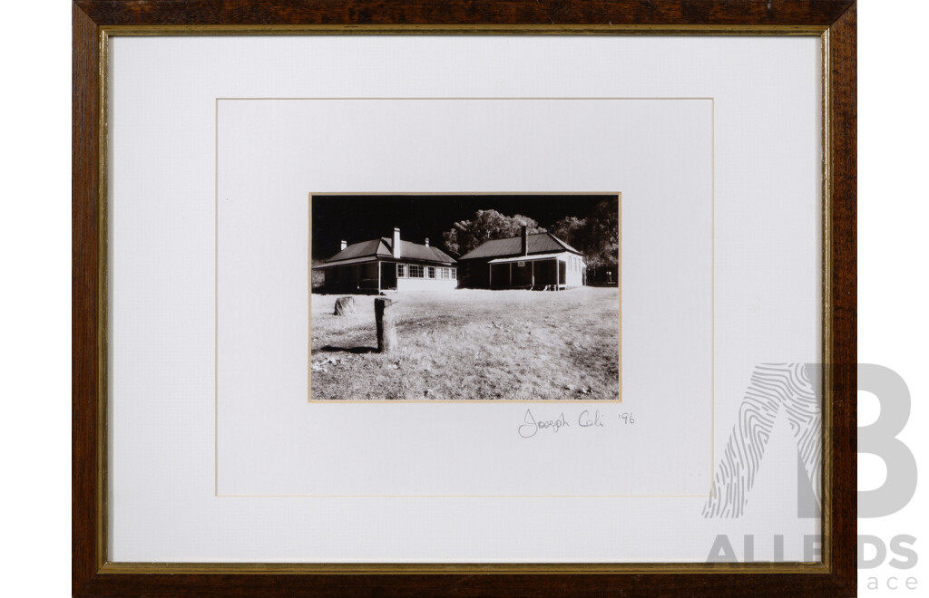 Joseph Cali, (Contemporary, Australian), Public Schoolhouse of Days Gone By, Framed Photograph,