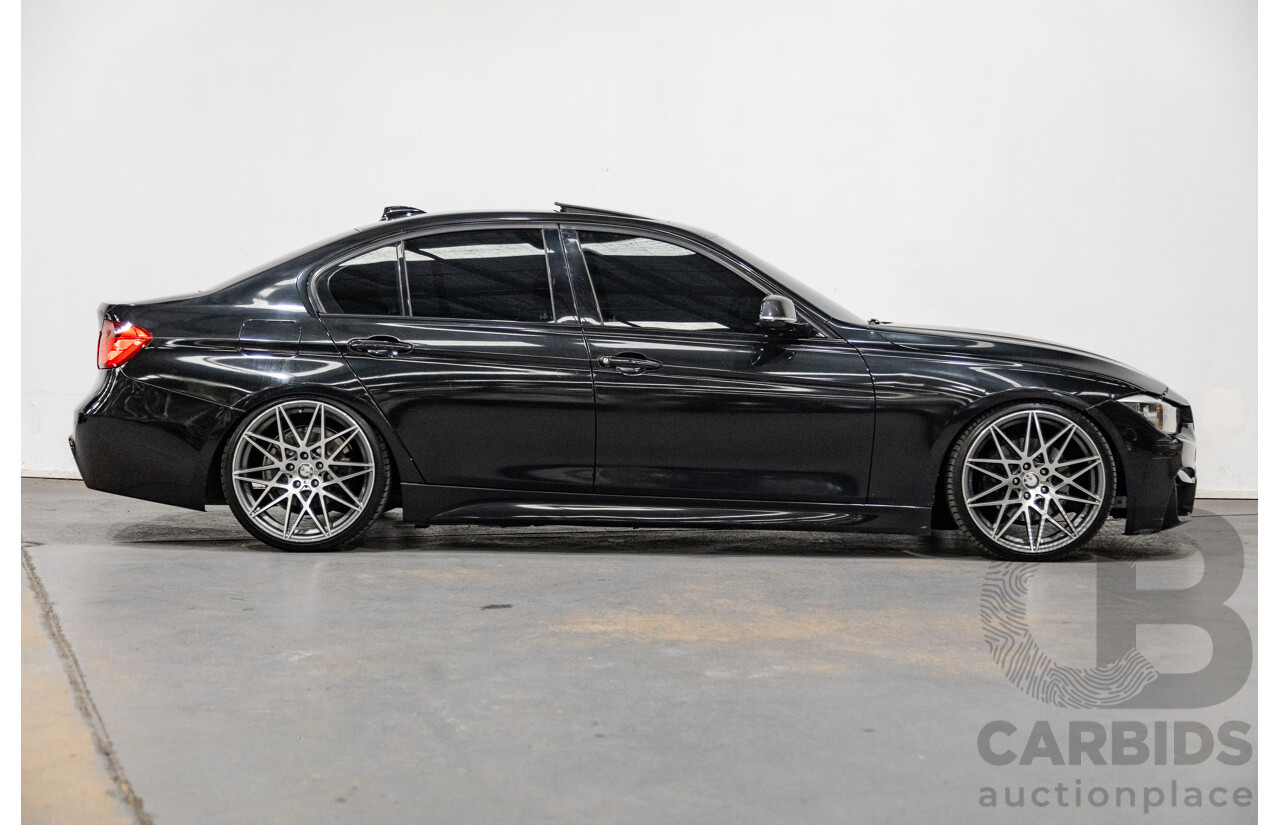 07/2013 BMW 3 Series 328i M Sport F30 RWD 4d Black Turbo 2.0L