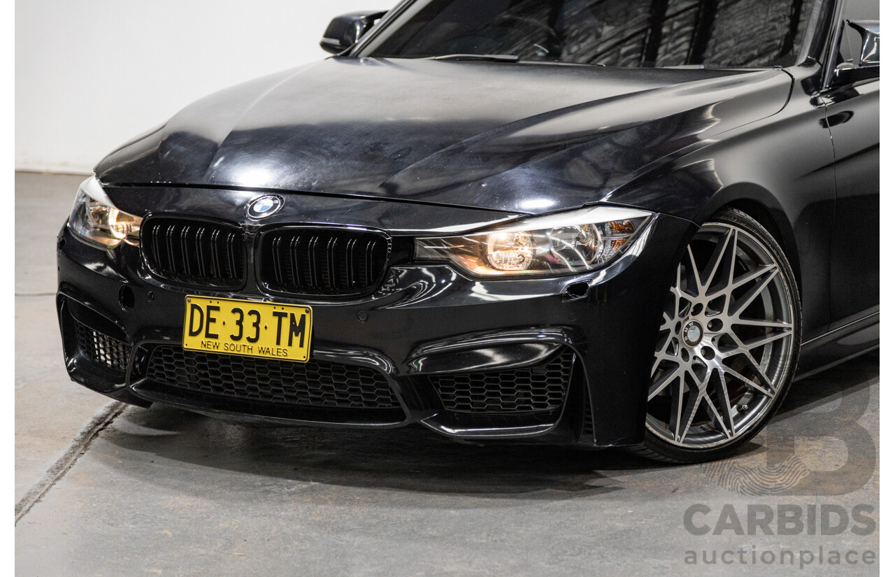 07/2013 BMW 3 Series 328i M Sport F30 RWD 4d Black Turbo 2.0L