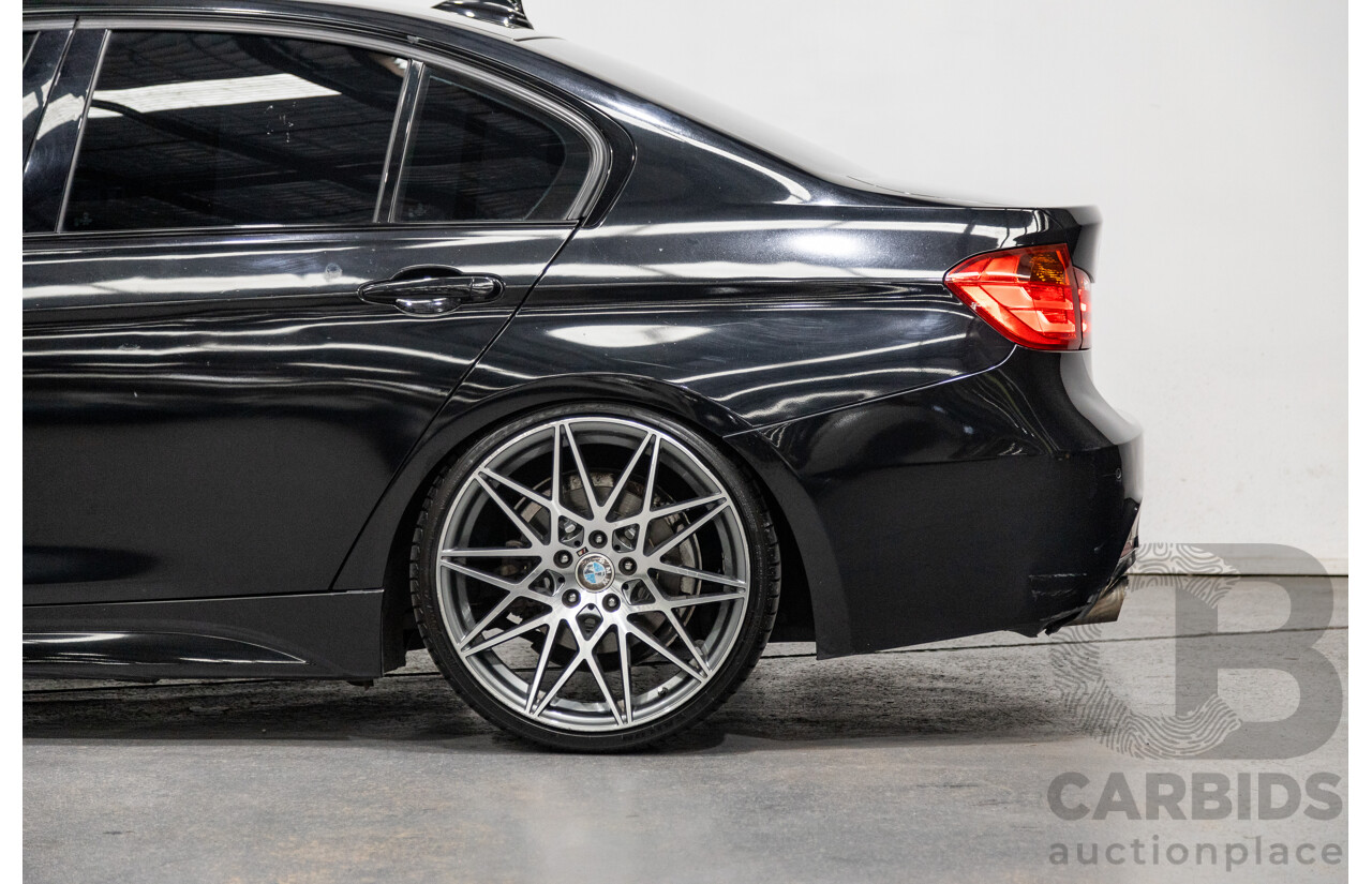 07/2013 BMW 328i M-Sport Package F30 MY13 4d Black Turbo 2.0L