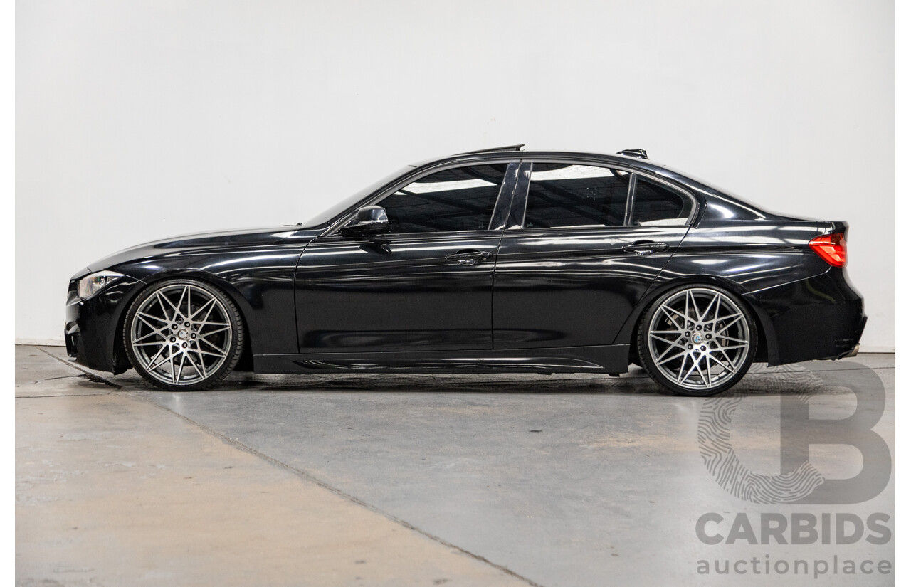 07/2013 BMW 3 Series 328i M Sport F30 RWD 4d Black Turbo 2.0L