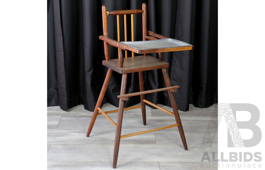 Vintage Timber Childs High Chair