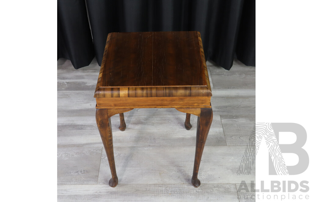 Art Deco Veneered Occasional Table