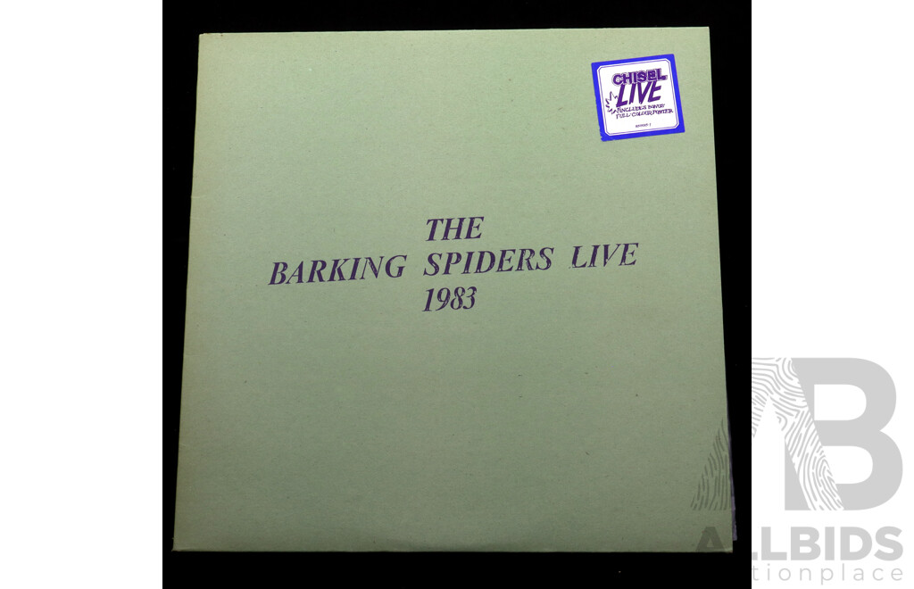 The Barking Spiders Live 1983, Cold Chisel Live, Vinyl LP Record