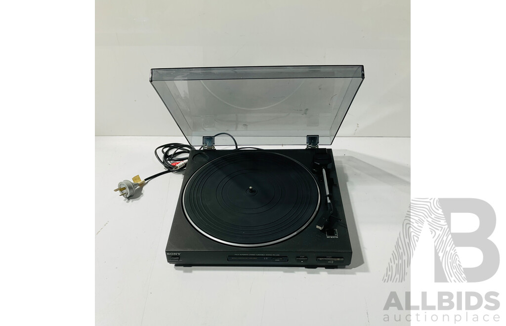 Sony Stereo Turntable System PS-LX62