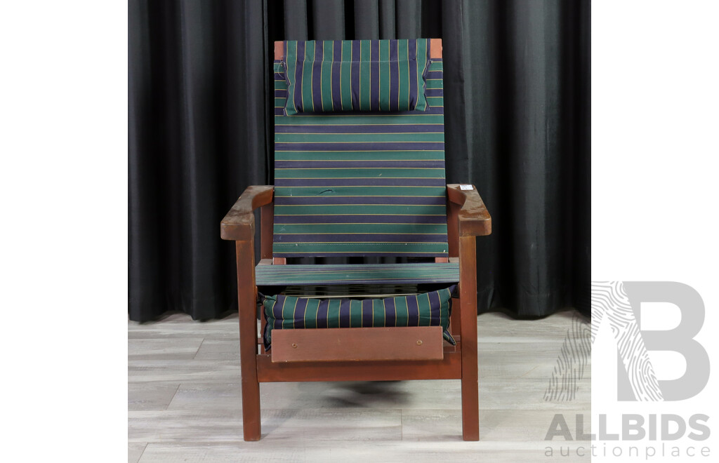 Upholstered Timber Verandah Armchair