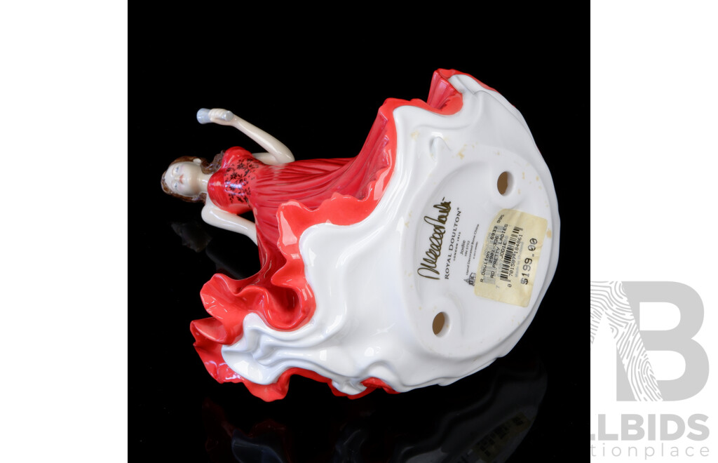 Royal Doulton Porcelain Figure in Traditional Ladies Series, Jodie HN 5752, Signed by Michael Doulton to Base, in Original Box