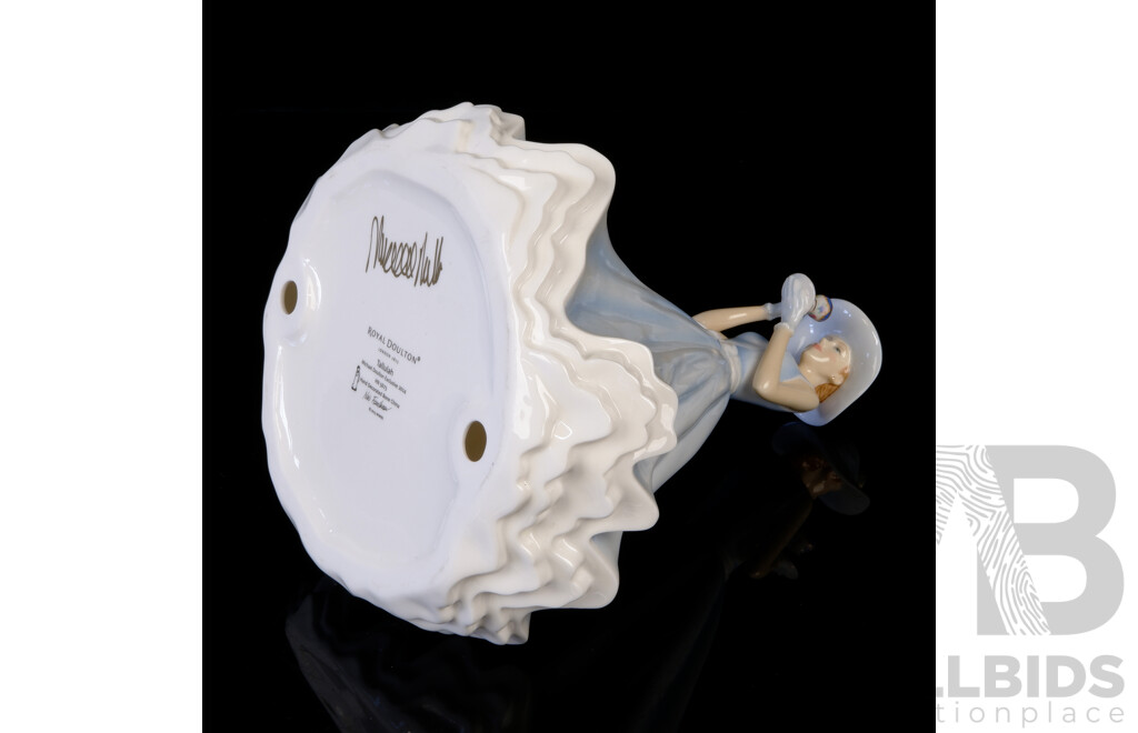 Royal Doulton Porcelain Figure in Exclusivite De Michael Doulton 2014 Series, Tallulah HN 5673, Signed by Michael Doulton to Base, in Original Box