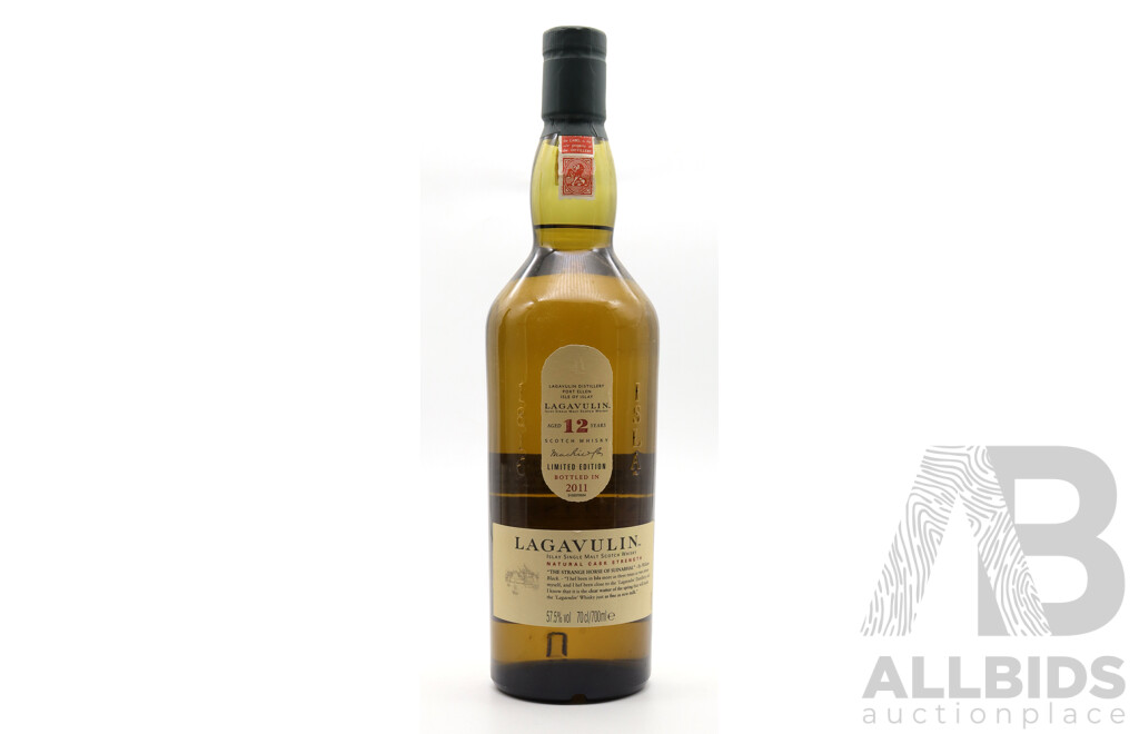 Lagavulin Islay Single Malt Scotch Whiskey 2011