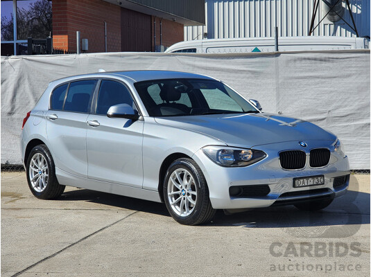 9/2013 Bmw 1 16i F20 5d Hatchback Silver Or Chrome 1.6L