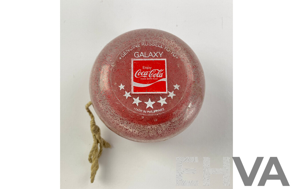 Vintage Coca Cola Russell Galaxy Yo-Yo