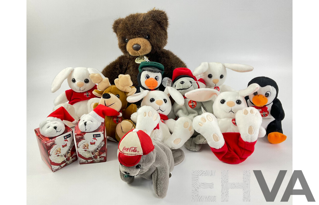 Coca cola plush collection sales