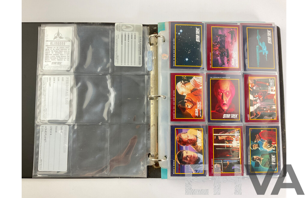 Star Trek 1991 Collector Card Album, Examples 1 to 308