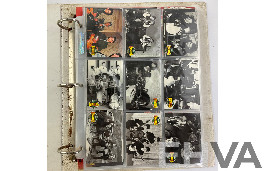 Album of 'The Beatles' Collector Cards - Approximately 220 Cards