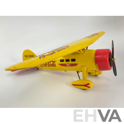 Ertl Diecast Coca Cola 1929 Lockheed Air Express Coin Bank