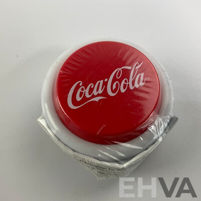 Vintage Russell Coca Cola Special Spin Yo-yo and Modern Example