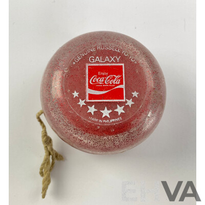 Vintage Coca Cola Russell Galaxy Yo-Yo