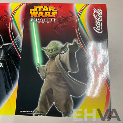 Five Coca Cola/Star Wars Promotion Posters for Episode III Revenge of the Sith