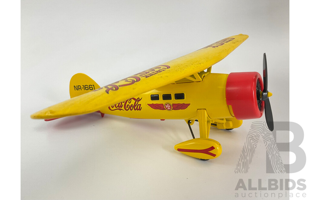 Ertl Diecast Coca Cola 1929 Lockheed Air Express Coin Bank