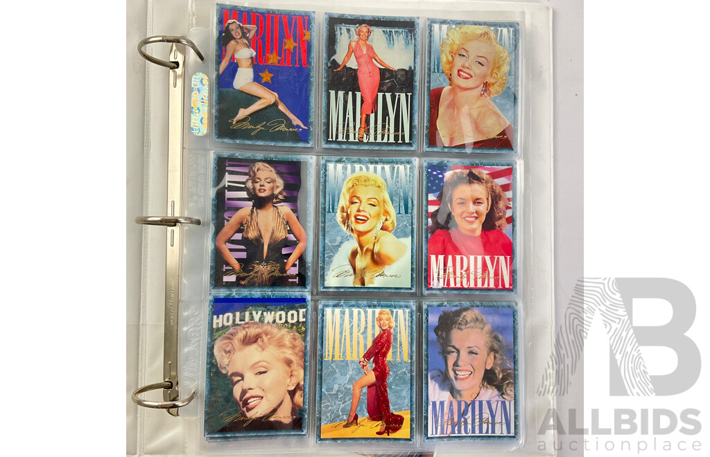 Marilyn Monroe Sports Time Collector Cards, Consecutive Numbers One to One Hundred