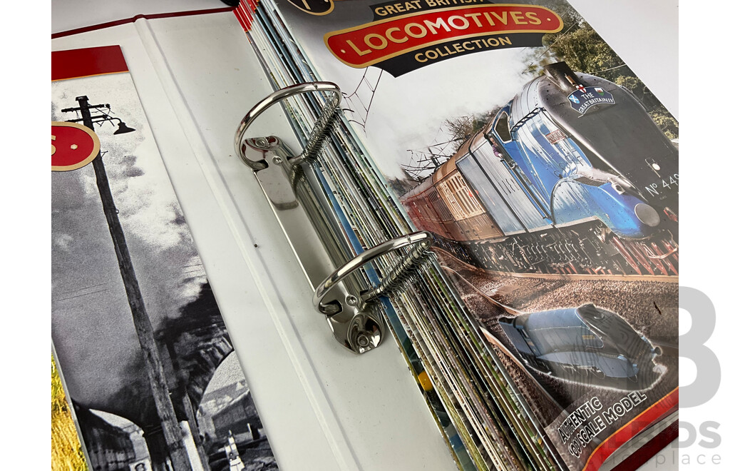 Collection of Great British Locomotives Magazines, Tin Phone Boxes, Steel Double Decker Bus and Steam Locomotive, Timber Melbourne Tram