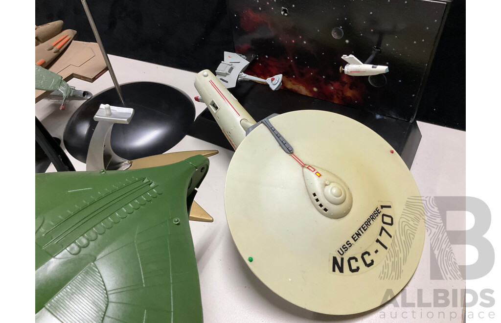 Collection of Star Trek Display Models