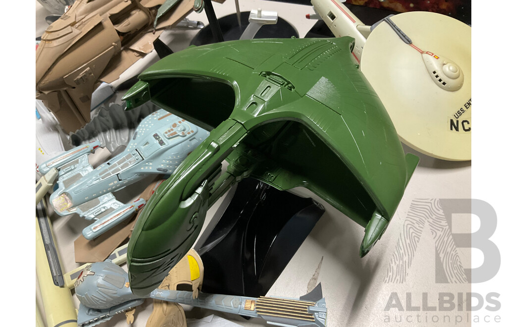 Collection of Star Trek Display Models