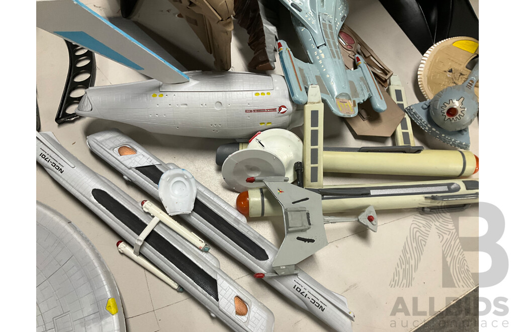 Collection of Star Trek Display Models
