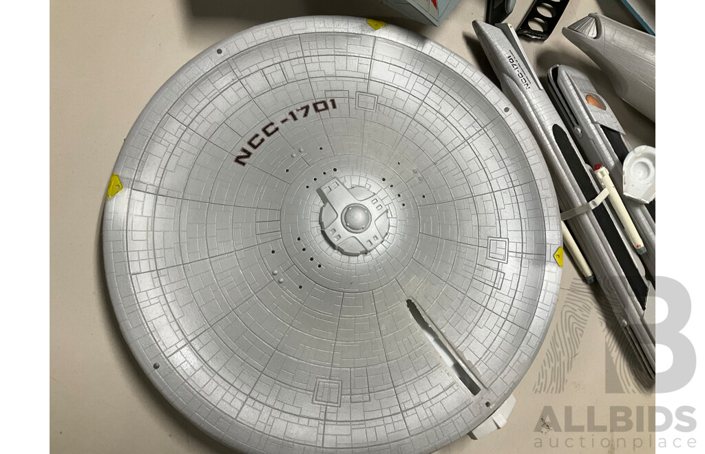 Collection of Star Trek Display Models