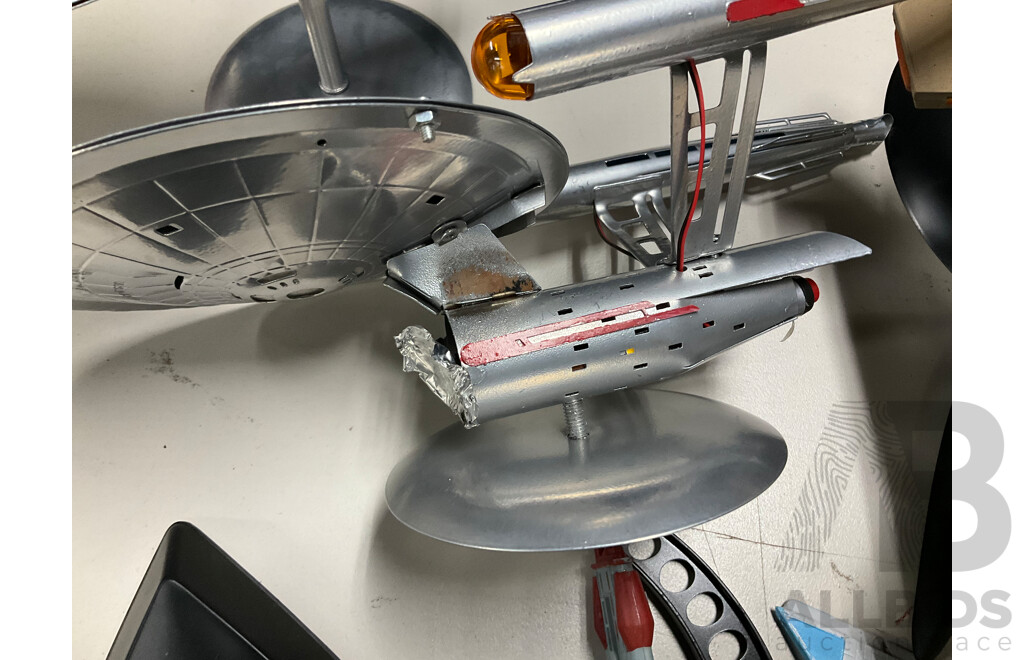 Collection of Star Trek Display Models