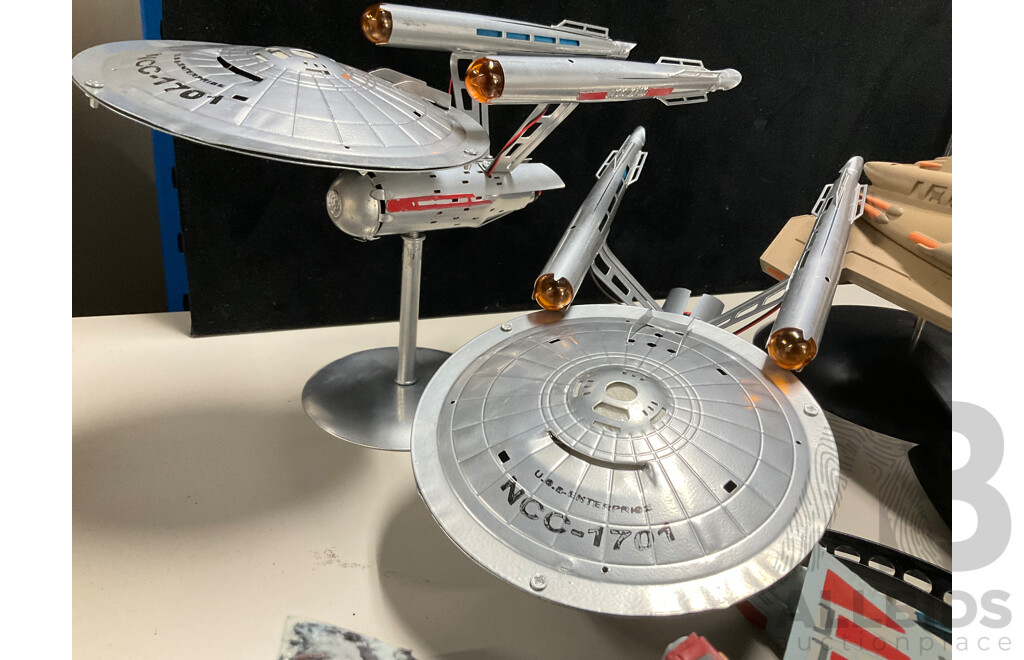 Collection of Star Trek Display Models