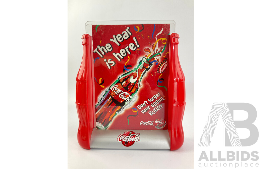 Coca Cola Straw Dispenser and POS Advertising Frames