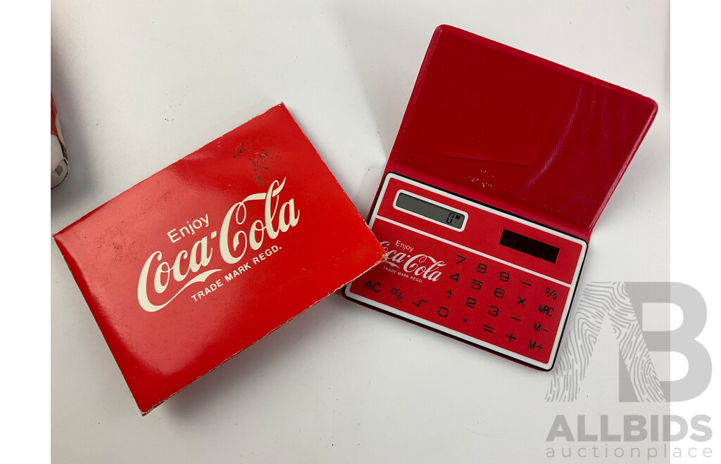 Coca Cola Vintage Style Radio, Pocket Calculator, Mobile Phone, 1990's Cassette and Cd's