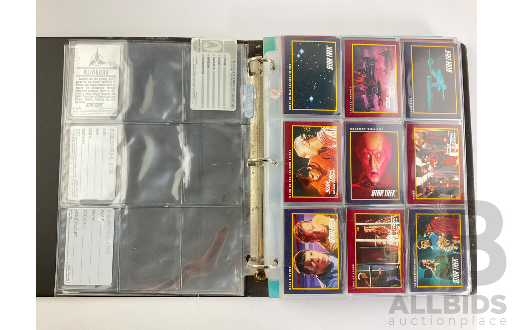 Star Trek 1991 Collector Card Album, Examples 1 to 308