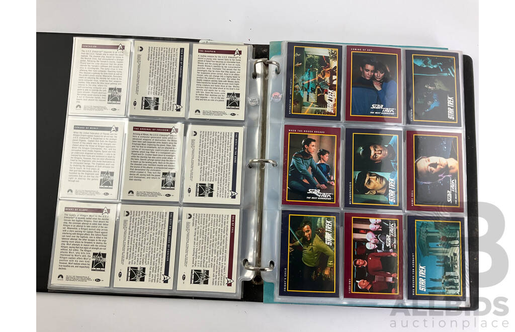 Star Trek 1991 Collector Card Album, Examples 1 to 308