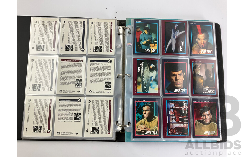 Star Trek 1991 Collector Card Album, Examples 1 to 308