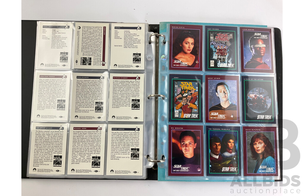 Star Trek 1991 Collector Card Album, Examples 1 to 308