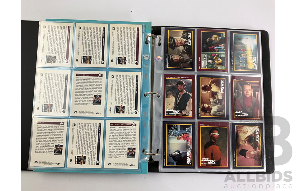 Star Trek 1991 Collector Card Album, Examples 1 to 308