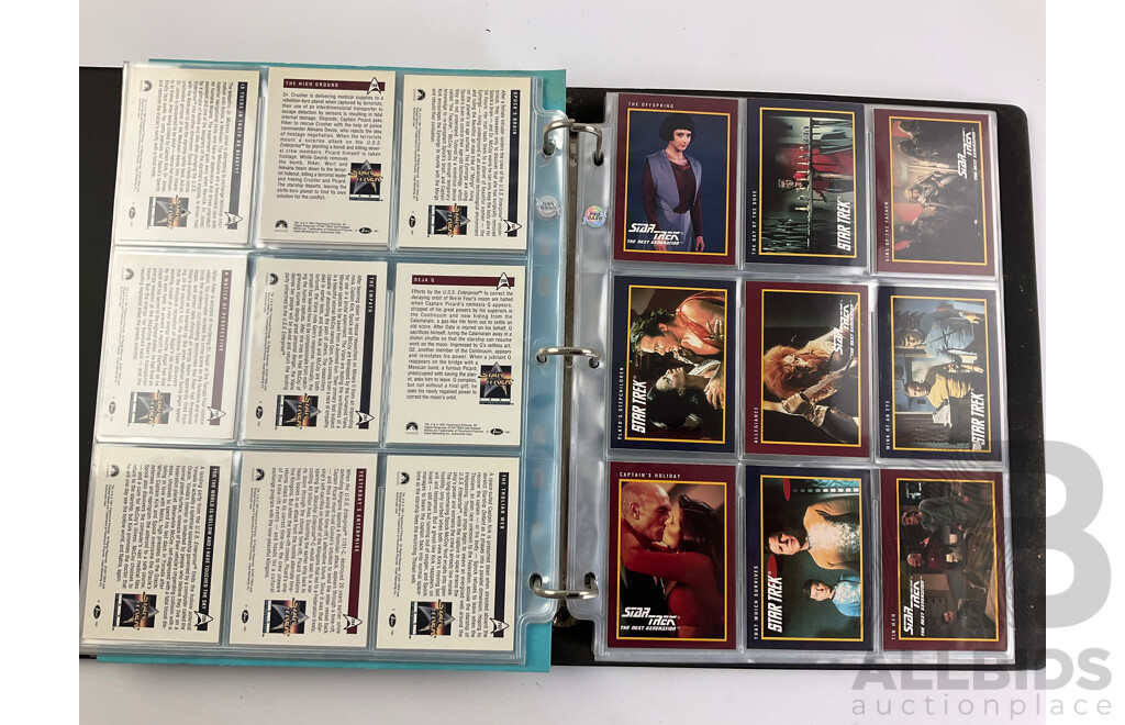 Star Trek 1991 Collector Card Album, Examples 1 to 308