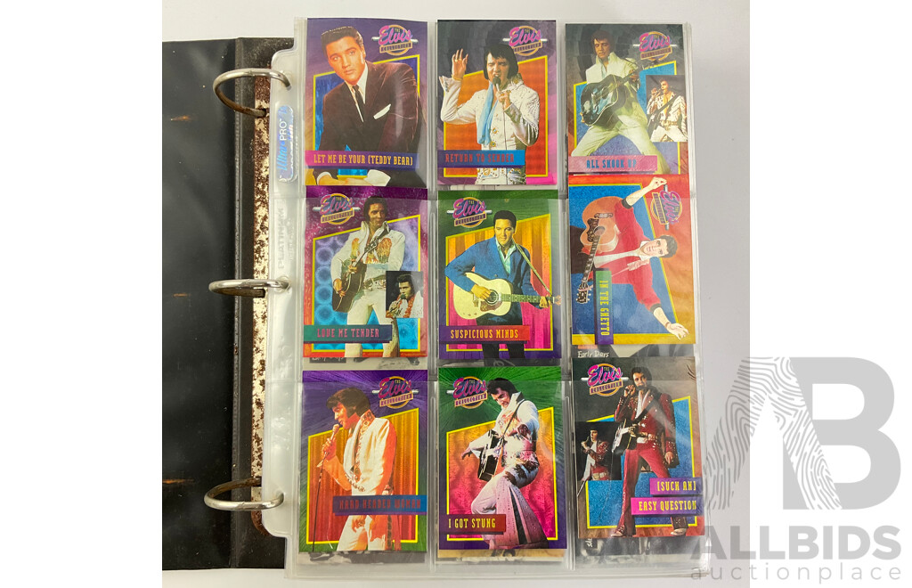 Album of 'The Elvis Collection' Collector Cards - Approximately 630 Cards