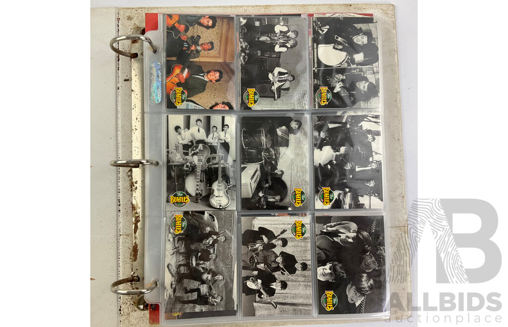 Album of 'The Beatles' Collector Cards - Approximately 220 Cards