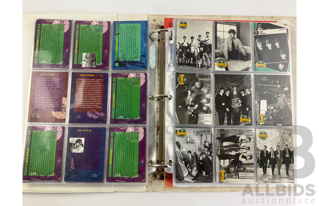 Album of 'The Beatles' Collector Cards - Approximately 220 Cards