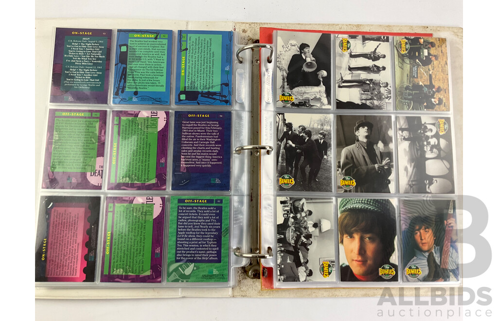 Album of 'The Beatles' Collector Cards - Approximately 220 Cards