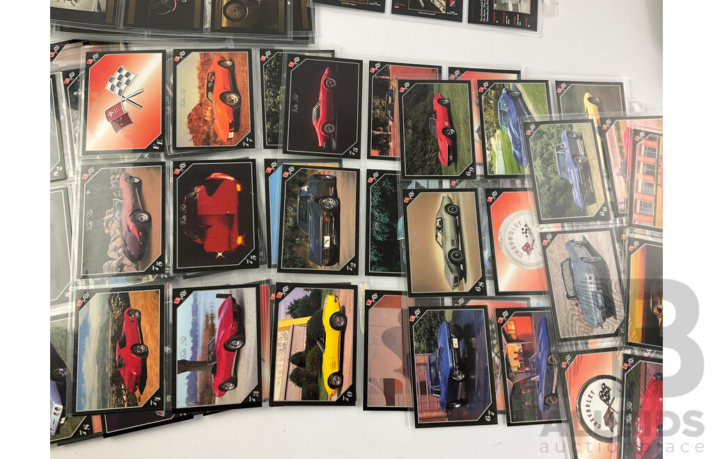 Collection of 1990's Collector Cards Including Terminator 2, Alien Vs Predator Universe, Corvette Vette Set Cards, Harley Davidson Collector Cards - Approximately 420 Cards Total