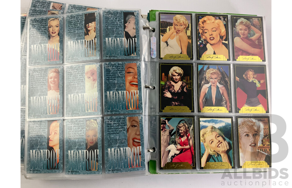 Collection of 1990's Collector Cards Including Marilyn Monroe, Boris Vellejo, All Chromium Conan II, Ken Kelly - Approximately 700 Cards Total